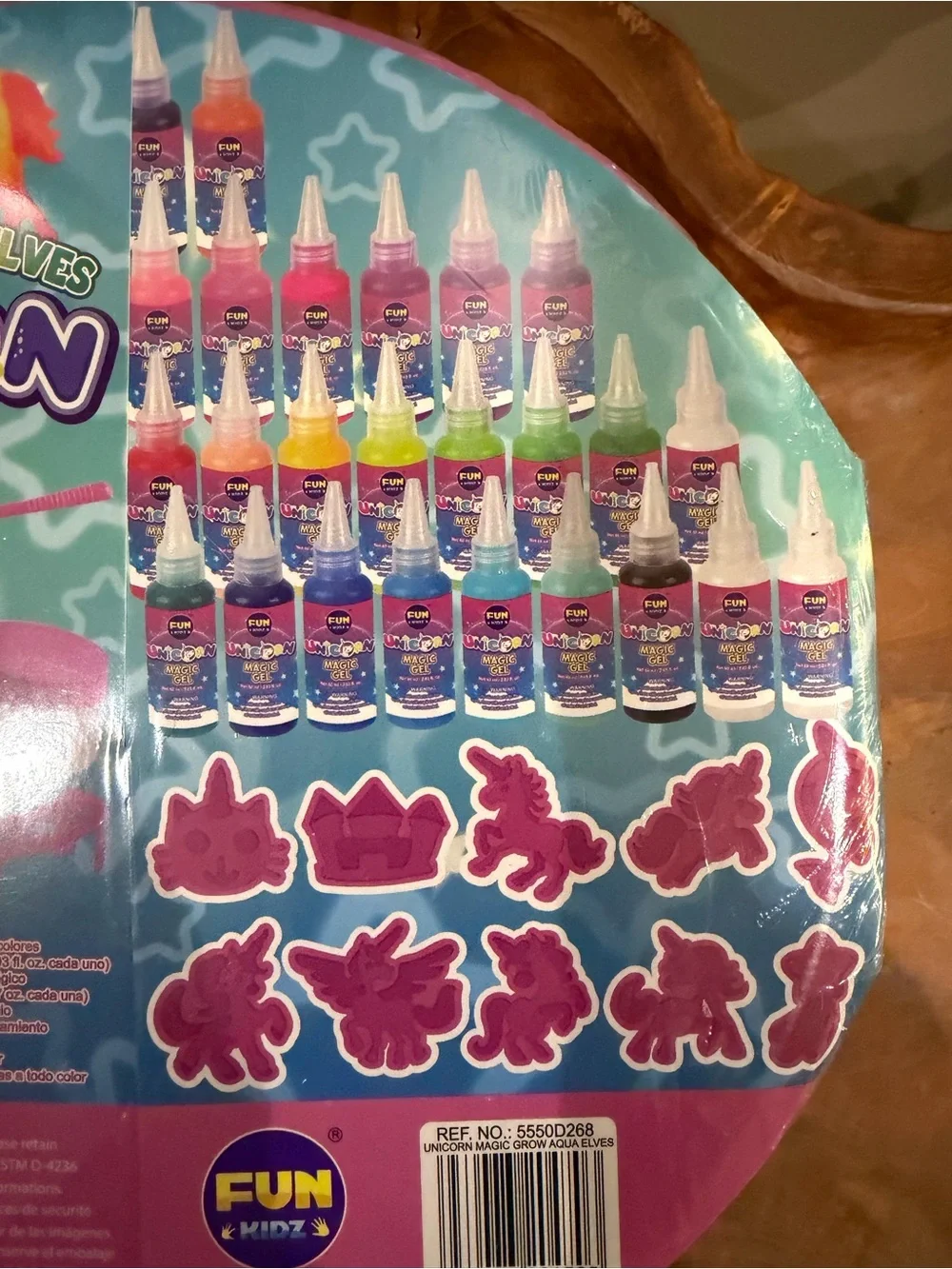 NEW SEALED FUN KIDZ Unicorn Magic Grow Aqua Elves Kids Craft Kit GREAT GIFT